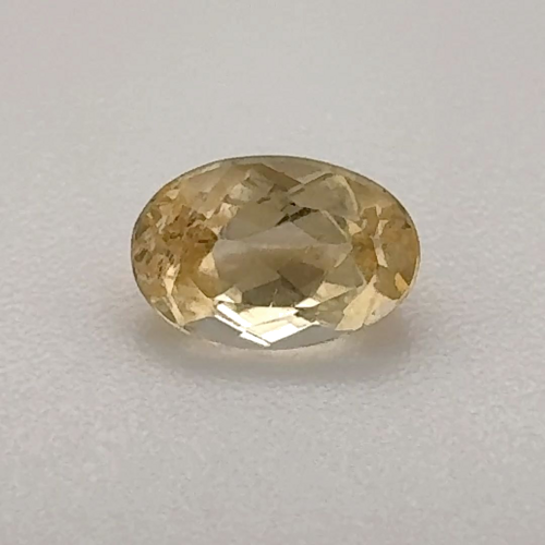 0.66 carat YELLOW Oval Topaz (1)