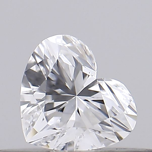 0.19 carat D-VVS1 Natūralus Heart Deimantas (1)