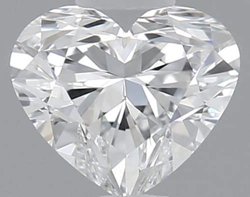 0.3 carat D-VVS1 Natūralus Heart Deimantas (1)