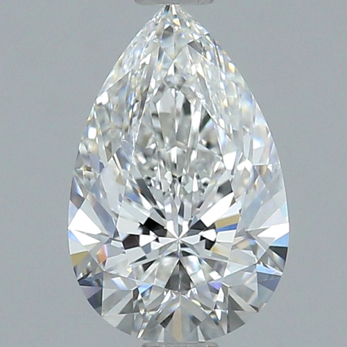 2.01 carat F-VS2 Natūralus Pear Deimantas (1)