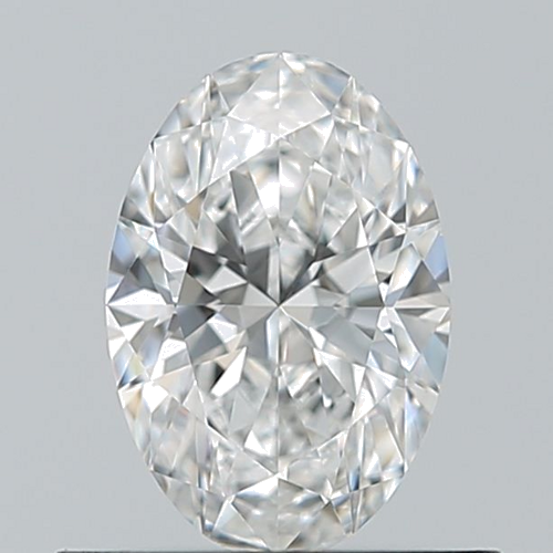 0.5 carat E-VVS2 Natūralus Oval Deimantas (1)