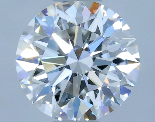 0.5 carat F-VS2 Excellent cut Natūralus Round Deimantas (1)