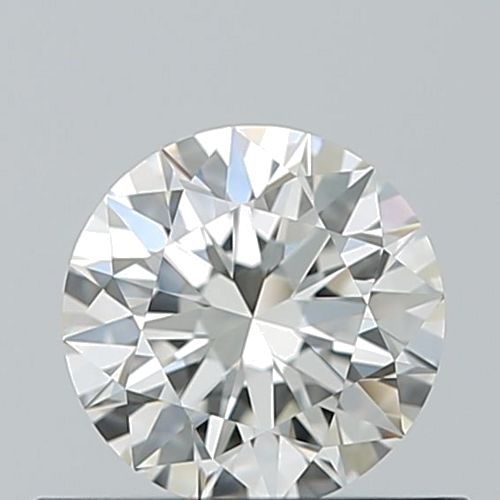 0.53 carat H-VVS1 Excellent cut Natūralus Round Deimantas (1)