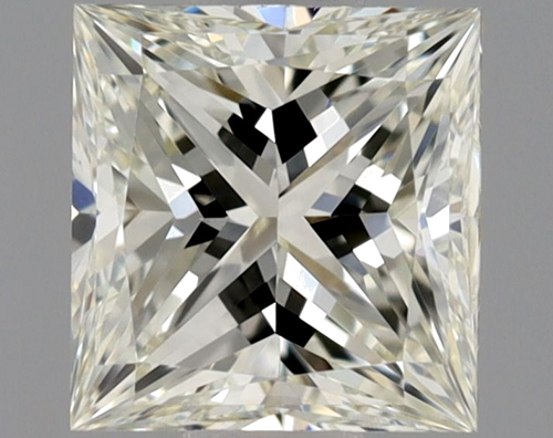 0.55 carat K-VVS2 Natūralus Princess Deimantas (1)