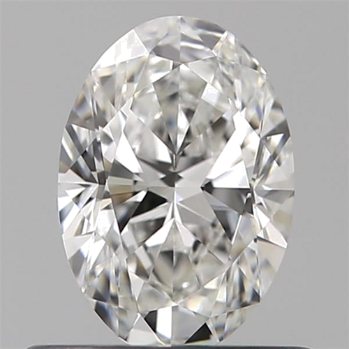 0.53 carat F-VS1 Natūralus Oval Deimantas (1)