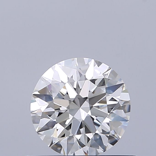 0.53 carat F-VVS1 Excellent cut Natūralus Round Deimantas (1)