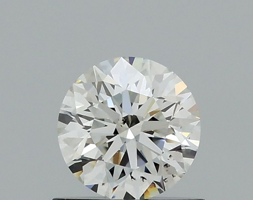 0.64 carat H-SI1 Excellent cut Natūralus Round Deimantas (1)