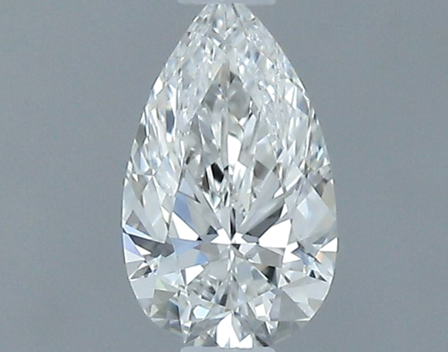 0.31 carat G-VVS2 Natūralus Pear Deimantas (1)