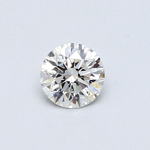 0.37 carat I-VVS2 Very Good cut Natūralus Round Deimantas (1)