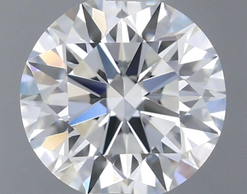 0.45 carat H-IF Excellent cut Natūralus Round Deimantas (1)