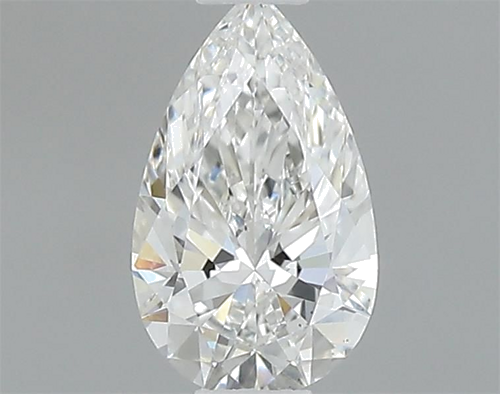 0.32 carat F-VS2 Natūralus Pear Deimantas (1)