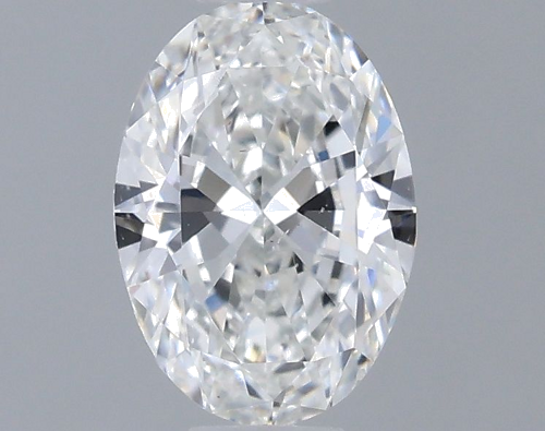 0.5 carat G-VS2 Natūralus Oval Deimantas (1)