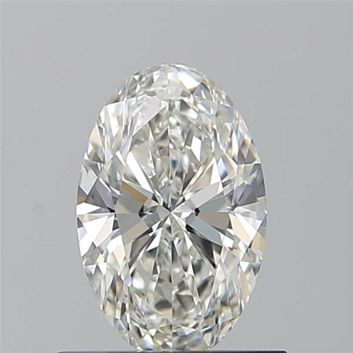 0.74 carat I-VVS1 Natūralus Oval Deimantas (1)