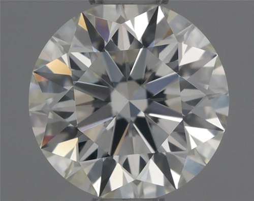 0.53 carat J-VVS1 Excellent cut Natūralus Round Deimantas (1)