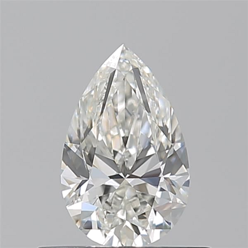 0.53 carat H-VVS2 Natūralus Pear Deimantas (1)