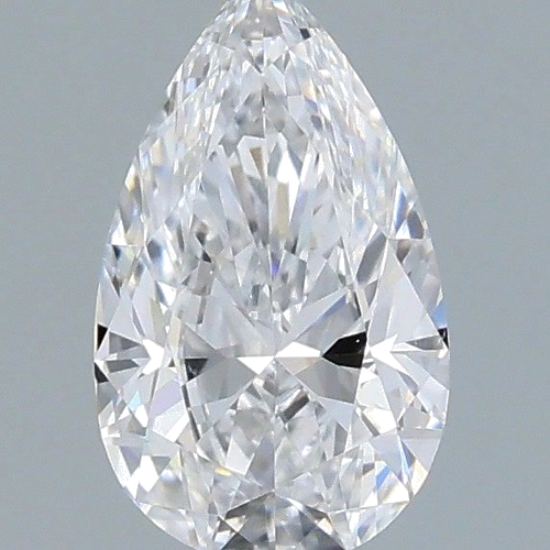 0.4 carat D-VS2 Natūralus Pear Deimantas (1)