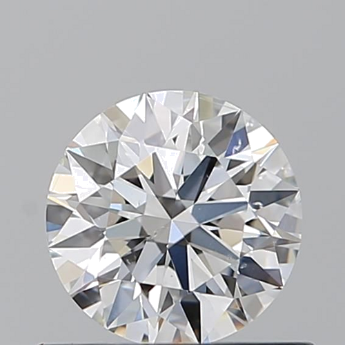 0.61 carat F-SI1 Excellent cut Natūralus Round Deimantas (1)
