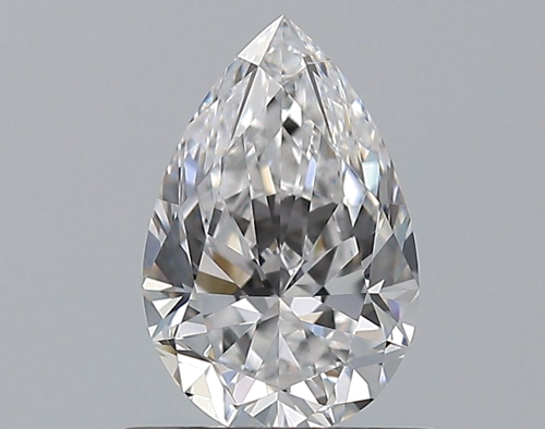 0.8 carat D-VS1 Natūralus Pear Deimantas (1)