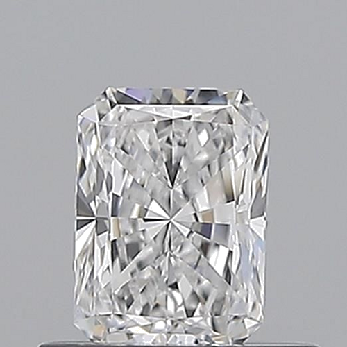 0.51 carat D-VS2 Natūralus Radiant Deimantas (1)