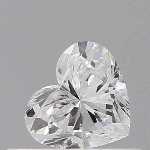 0.31 carat D-VVS1 Natūralus Heart Deimantas (1)