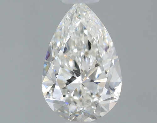 0.4 carat G-VVS2 Natūralus Pear Deimantas (1)