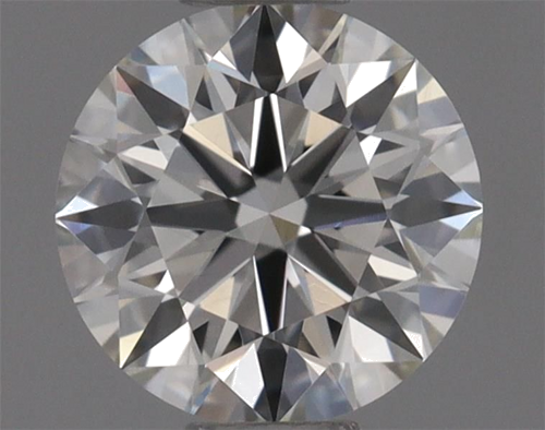 0.44 carat H-VVS2 Excellent cut Natūralus Round Deimantas (1)