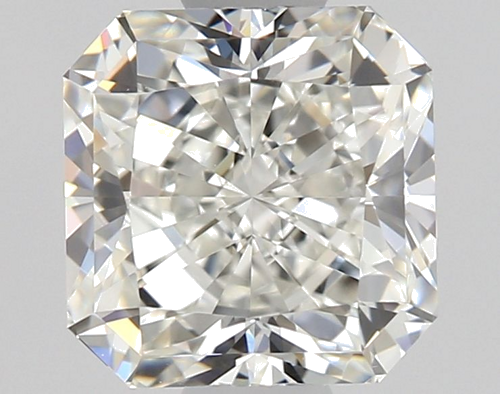 0.91 carat I-VVS2 Natūralus Square Radiant Deimantas (1)