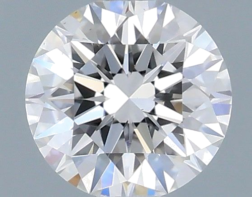 0.35 carat E-VS1 Excellent cut Natūralus Round Deimantas (1)