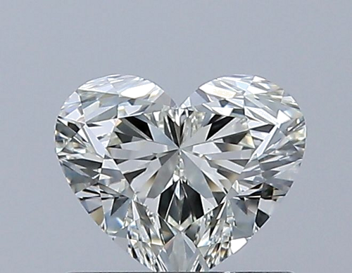0.7 carat K-VS1 Natūralus Heart Deimantas (1)