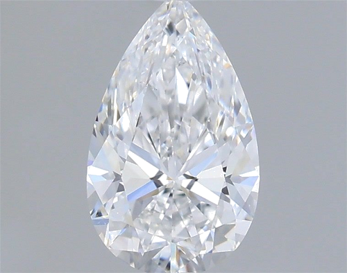 0.53 carat D-SI1 Natūralus Pear Deimantas (1)