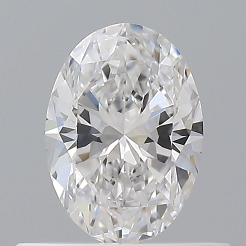 0.44 carat D-VVS1 Natūralus Oval Deimantas (1)