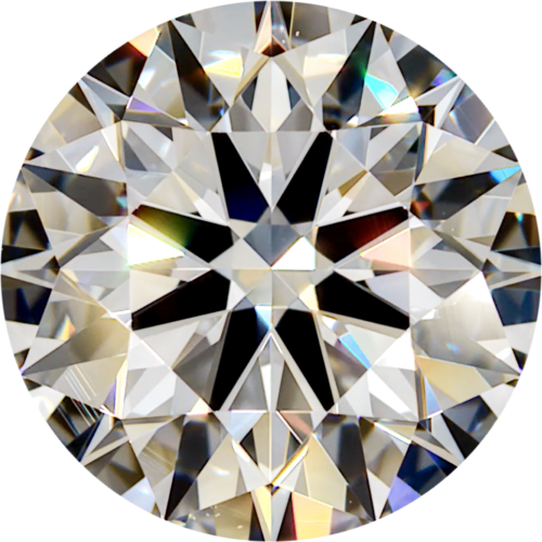 0.35 carat D-FL Excellent Cut (3EX) Natūralus Round Deimantas (1)