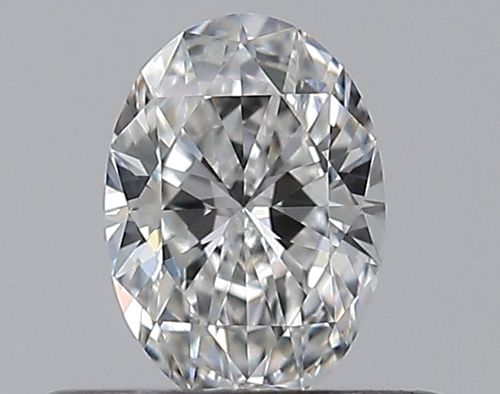 0.35 carat E-VS1 Natūralus Oval Deimantas (1)
