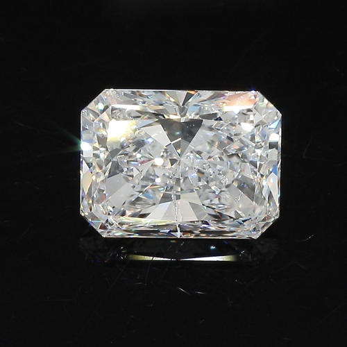 3.2 carat E-SI2 Natūralus Radiant Deimantas (1)