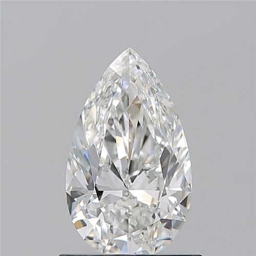 0.9 carat G-VVS1 Natūralus Pear Deimantas (1)