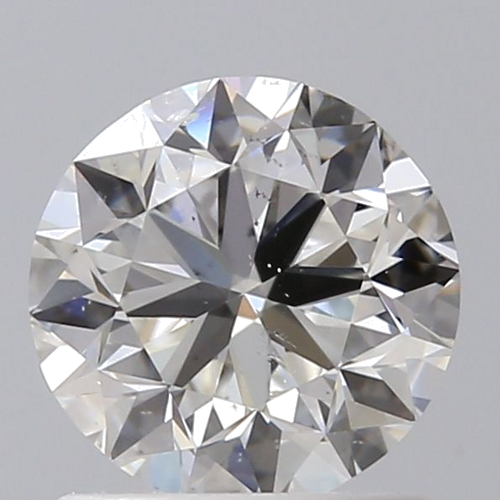 1.01 carat H-SI2 Very Good cut Natūralus Round Deimantas (1)