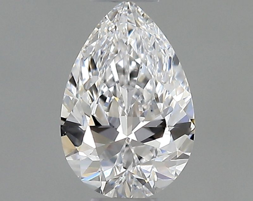 0.35 carat D-VVS2 Natūralus Pear Deimantas (1)
