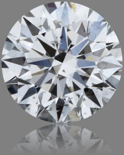 0.58 carat E-SI2 Excellent cut Natūralus Round Deimantas (1)