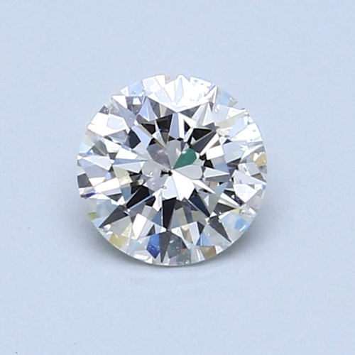 0.65 carat G-SI2 Very Good cut Natūralus Round Deimantas (1)