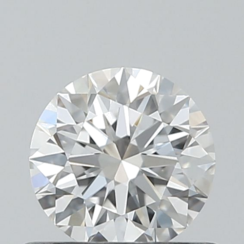 0.5 carat F-VVS2 Excellent cut Natūralus Round Deimantas (1)