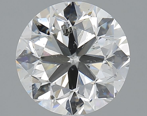 2.5 carat I-SI2 Very Good cut Natūralus Round Deimantas (1)