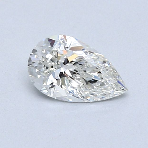 0.55 carat G-VS2 Natūralus Pear Deimantas (1)