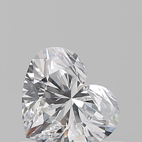 0.5 carat D-VS1 Natūralus Heart Deimantas (1)