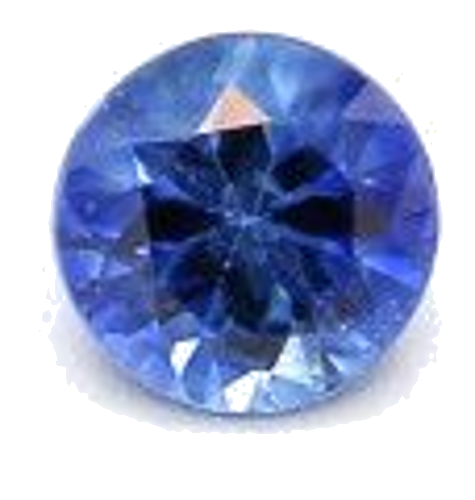 0.11 carat BLUE BRILLIANT cut Round Safyras (1)