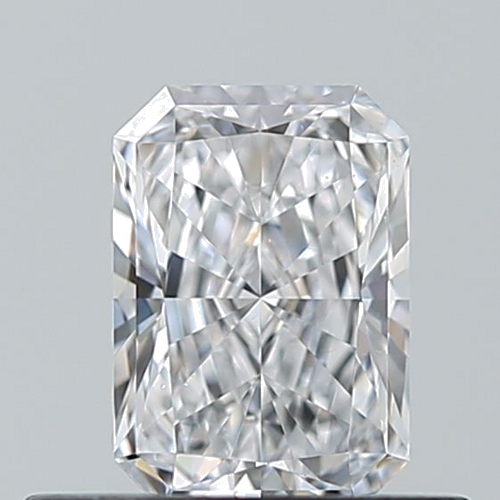 0.5 carat D-VS2 Natūralus Radiant Deimantas (1)