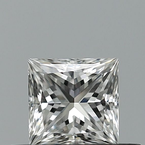 0.38 carat F-VVS1 Natūralus Princess Deimantas (1)