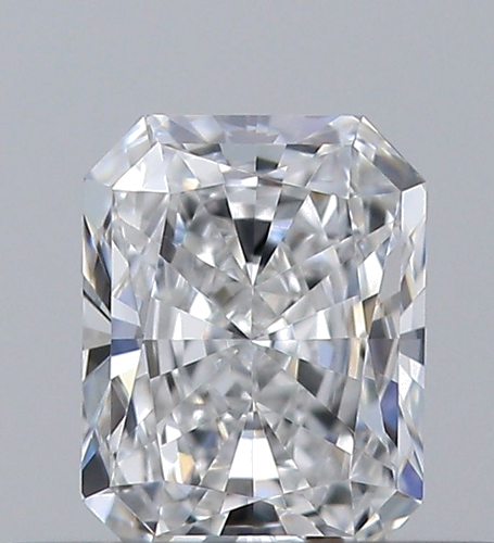 0.33 carat E-VVS1 Natūralus Radiant Deimantas (1)