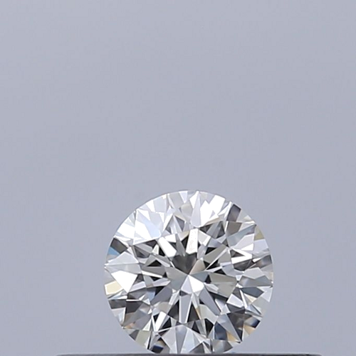 0.19 carat F-VVS2 Excellent cut Natūralus Round Deimantas (1)