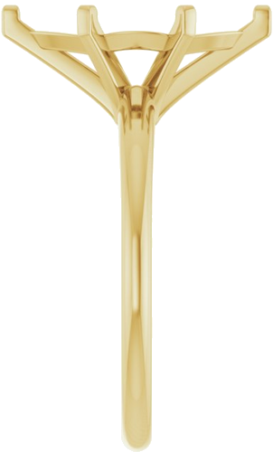Sužadėtuvių Žiedas 14k yellow gold Marquise 14mm x 7mm (4)