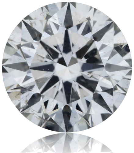 1.11 carat H-SI2 Excellent cut Natūralus Round Deimantas (1)